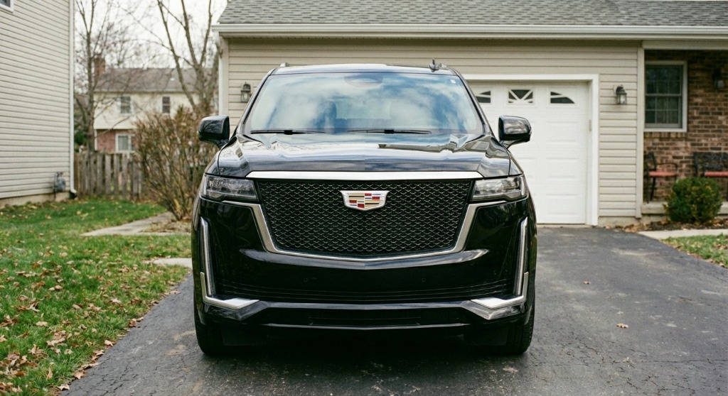 Cadillac Escalade after detailing - clean and shiny